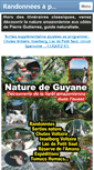 Mobile Screenshot of naturedeguyane.com